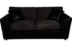 Riley Fabric Sofa Bed - Charcoal